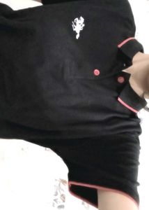 Black Polo T-Shirt