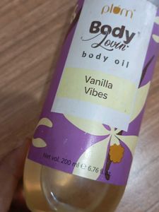 Plum BodyLovin&#39; Vanilla Vibes Oil