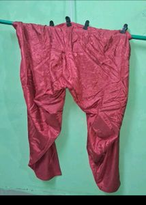 Red Salwar Palazzos