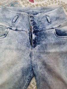 High Waist Denim Jeans