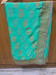 Green Sari