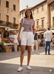 ⚓️ Polo RL White Chino Shorts-Yacht Club Chic!
