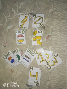 UNO. FLAG CARDS.