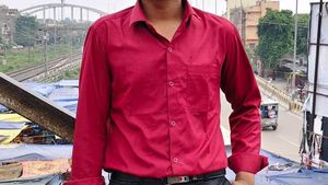 Red Casual Shirt