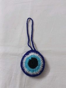 Crochet Evil Eye Hanging Decor