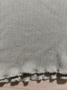 Cute Green Ribbed Tee