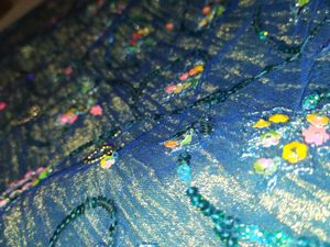 Beautiful Blue Lehanga Choli