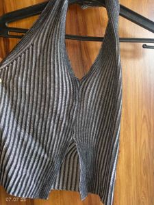 Striped Halter Top