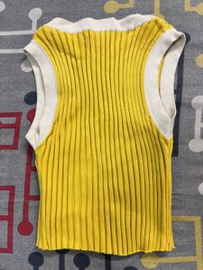 💣💣COMBO OFFER 💣💣Yellow Knit Tank Top &amp; Jeans