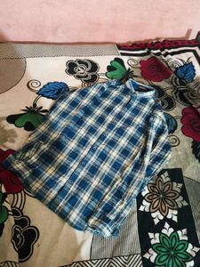 Blue Checkered Shirt