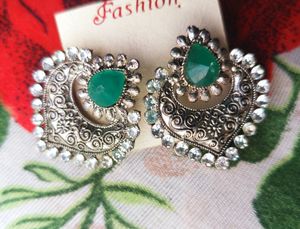 Oxidised Earings