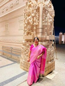 Pink Ethnic Saree