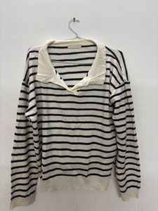 Striped Knit Sweater