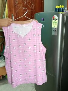 Sakura Pink Animal Print Liva Viscose Rayon Staple