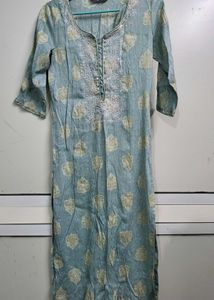 Libas Elegant Blue Kurta