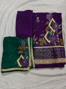 Beautiful Purple  Lehenga Set