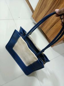 Charles &amp; Keith Blue Tote Bag