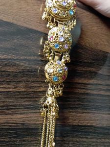 Ornate Gold-Tone Hair Accessory