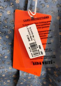 Brand New Stylish Blue Floral Print Shirt