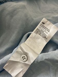 H&amp;M Light Blue Denim Top
