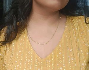 Elegant Gold Plated Neckchain