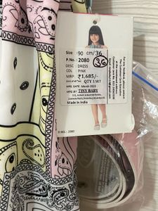 Pastel Paisley Print Dress Tiny Baby Size 36