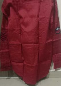 Maroon Casual Shirt