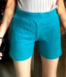 Teal Blue Shorts
