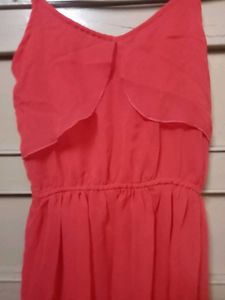 Coral Maxi Dress