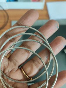 92.5 Silver Bangle Set