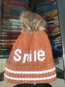 Kids woolen cap (Soft furr inside)