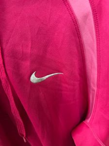 Nike Hot Pink Hoodie - Size L