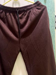 High waisted Brown Joggers
