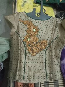 Bottle Green Lehanga