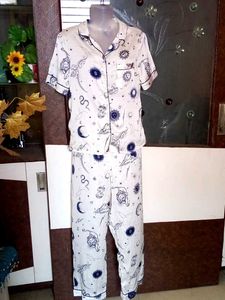 Celestial Print Pajama Set 🌛🌟🌠
