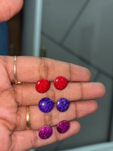 Three Stud Earring Trio Combo Sets