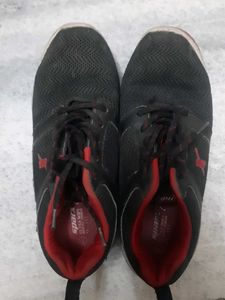 Sparx Running Shoes - Black &amp; Red