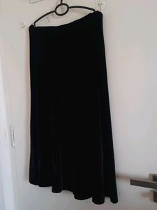 Velvet Black Skirt