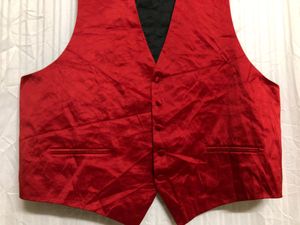 Cardi Red Waistcoat
