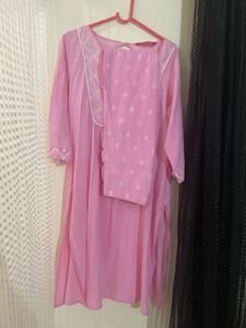 Pink Kurta set