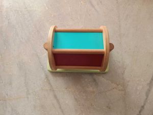 Montessori Drum Educational Spining Rainbow Wheel