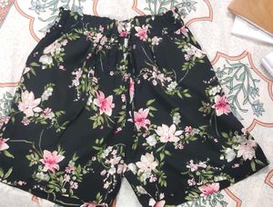 Floral Print Shorts