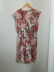 High Low Beautiful Floral Print Dress
