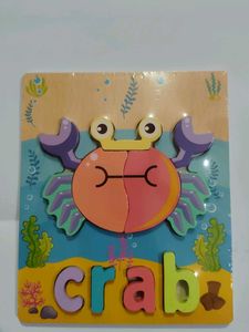 Crab Wooden Puzzle