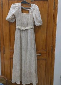 Elegant Floral Maxi Dress