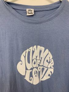 blue summer of love tshirt