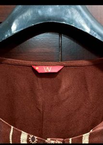 Elegant W Brown Kurti