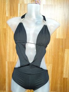 Black One Piece Swimsuit