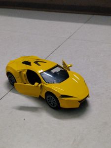 Yellow DIECAST CAR 🚗 ⚡