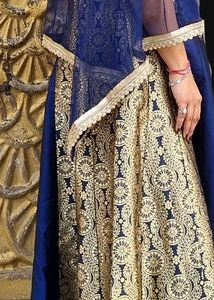 Blue &amp; Gold Gown (price drop)
